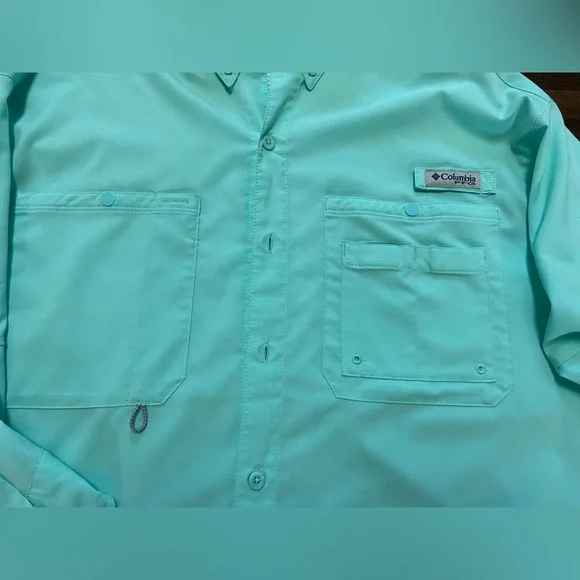 Columbia PFG long sleeve button down shirt - size M - Picture 2 of 6